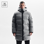 高级90绒外套保暖连帽中长羽绒服男 新款 托尼克罗斯同款 MOP冬季