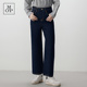 气质加绒保暖原色牛仔宽松五袋不掉色直筒裤 Marc 新款 Polo冬季