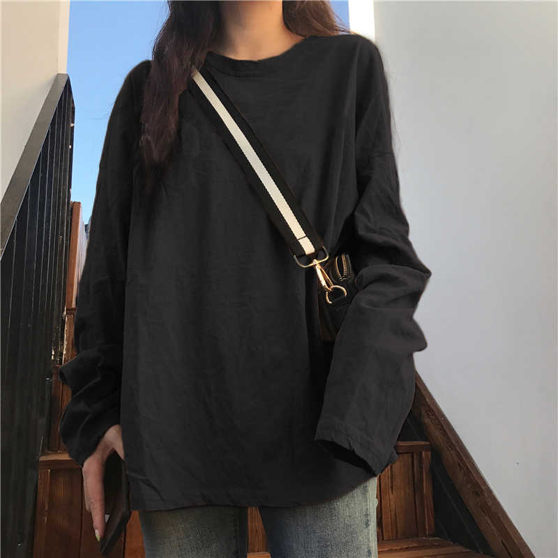 梦境花园长袖韩版常规纯色百搭