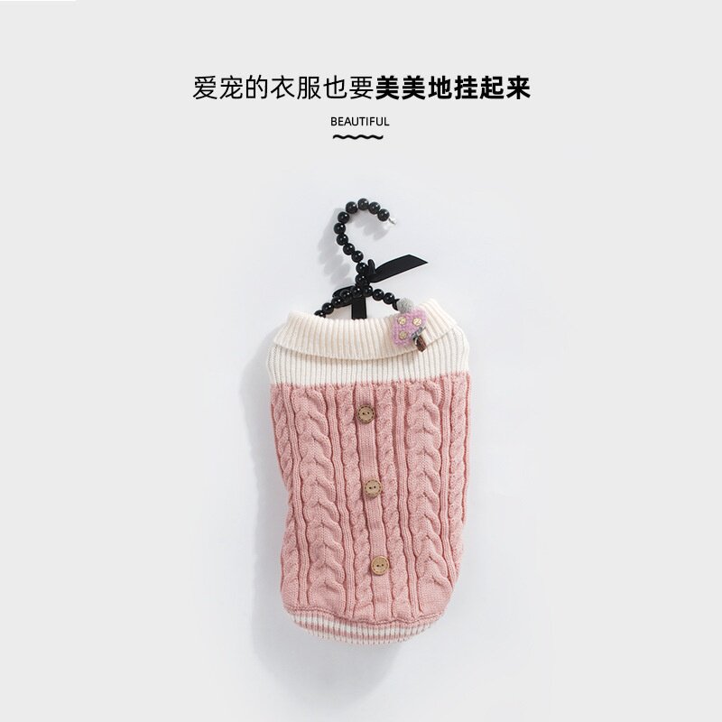 宠物衣架狗狗衣服心蝴蝶结珍珠衣架子猫咪服饰用品儿童衣撑图片