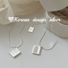 Серебряное ожерелье