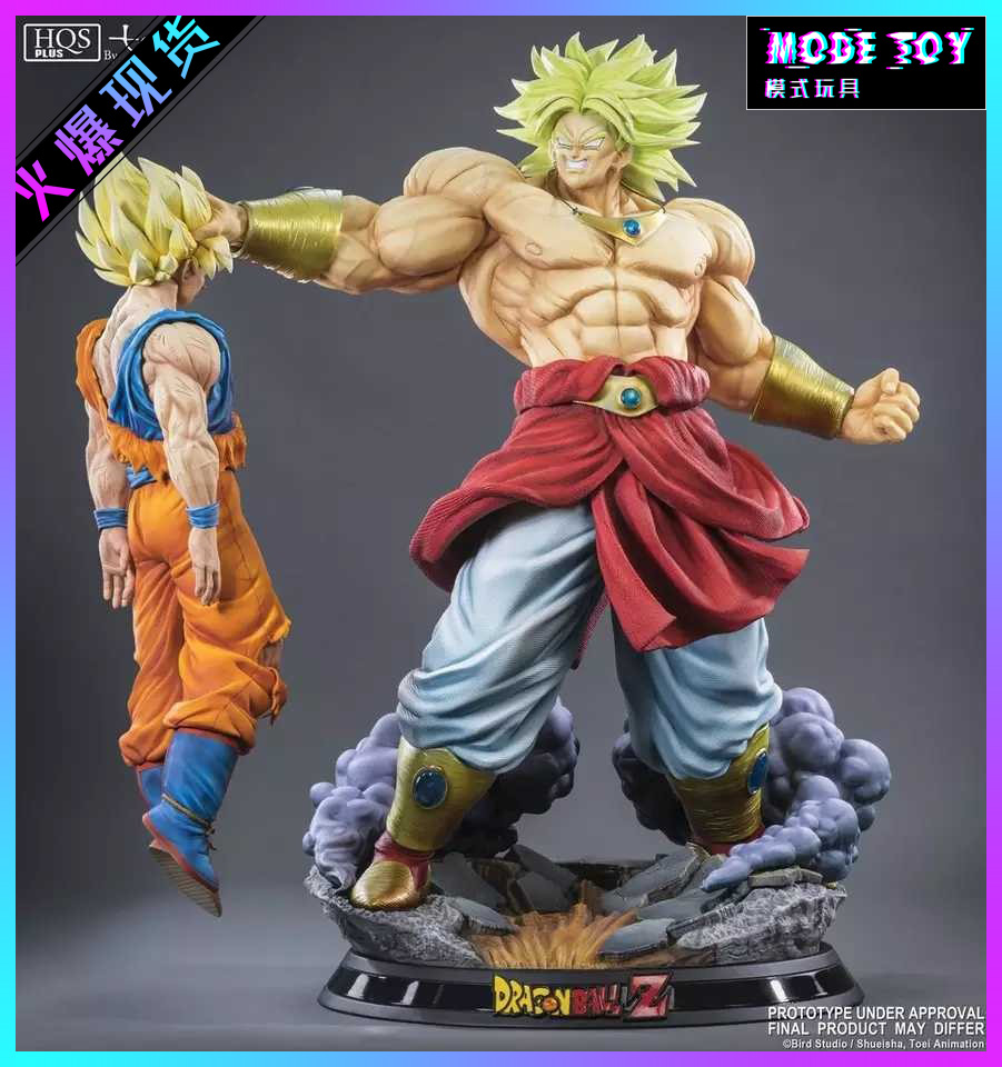 TSUMET社HQS布罗利抓悟空手办