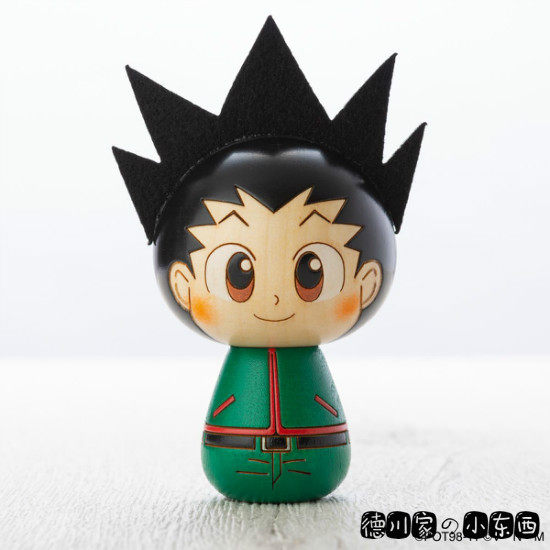 日本代购 卯三郎 全职猎人 杰富力士 可爱 卡通 木偶 人偶 娃娃