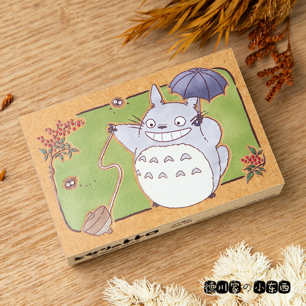 日本代购 宫崎骏 龙猫多多洛 可爱 卡通图案 印章 盖章 宽 小玩具