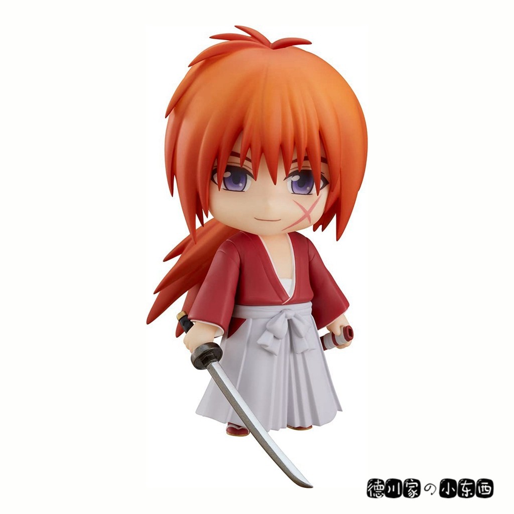 日本代购 浪客剑心 明治剑客浪漫谭 q版大头娃娃 10cm 可活动手办