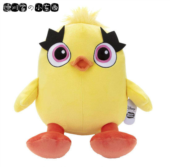 日本代购玩具总动员4黄色鸭子ducky可爱毛绒玩具公仔玩偶娃娃34cm