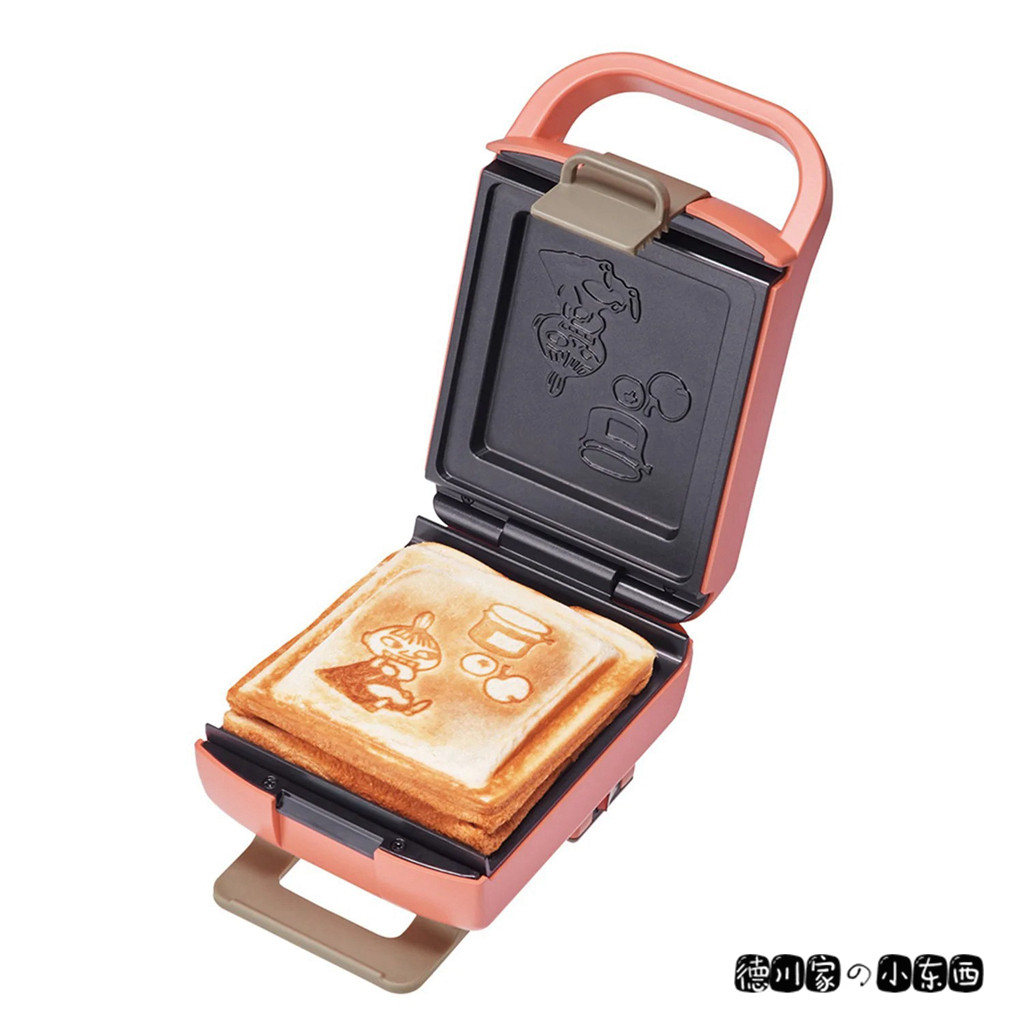 日本代购 moomin 姆明一族 亚美 卡通 烤面包机 烤土司机三明治机