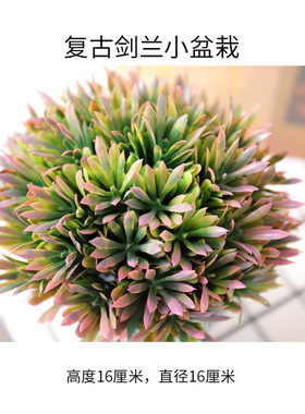 网红绿植 北欧简约盆栽仿真绿色植物绿植桌面办公室室内客厅装饰