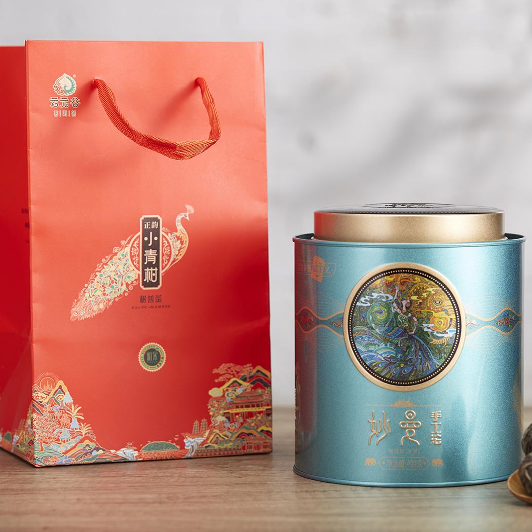 云元谷2019年妙曼生茶生普茶沱