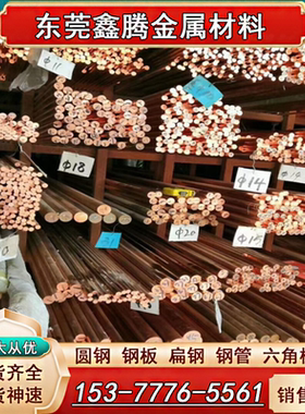 国标TU2无氧铜棒 TU1无氧铜板tu0无氧铜棒c10100高纯度t10130板料