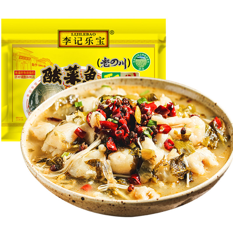 李记乐宝四川老坛酸菜鱼
