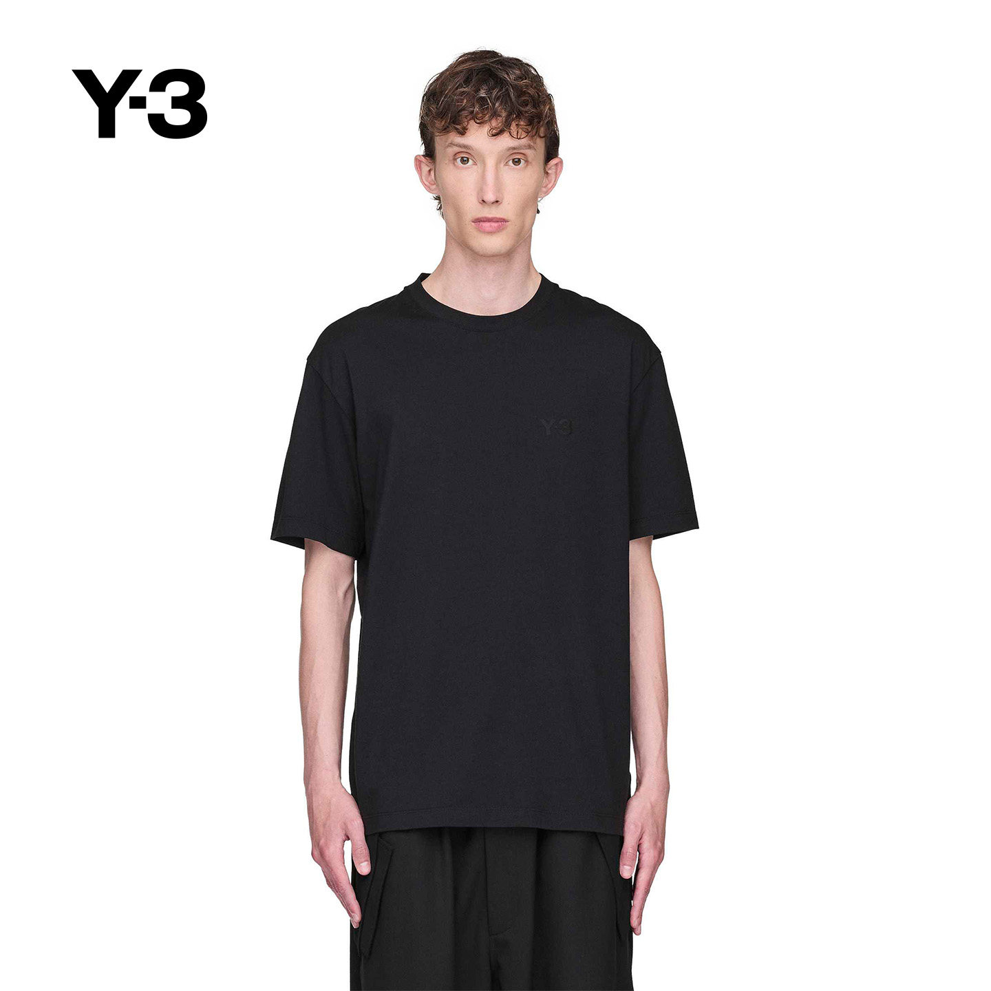 [新品首降]Y-3/Y3山本耀司男女同款百搭休闲短袖T恤KQ9783