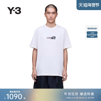 山本耀司Y3春季新品短袖T恤