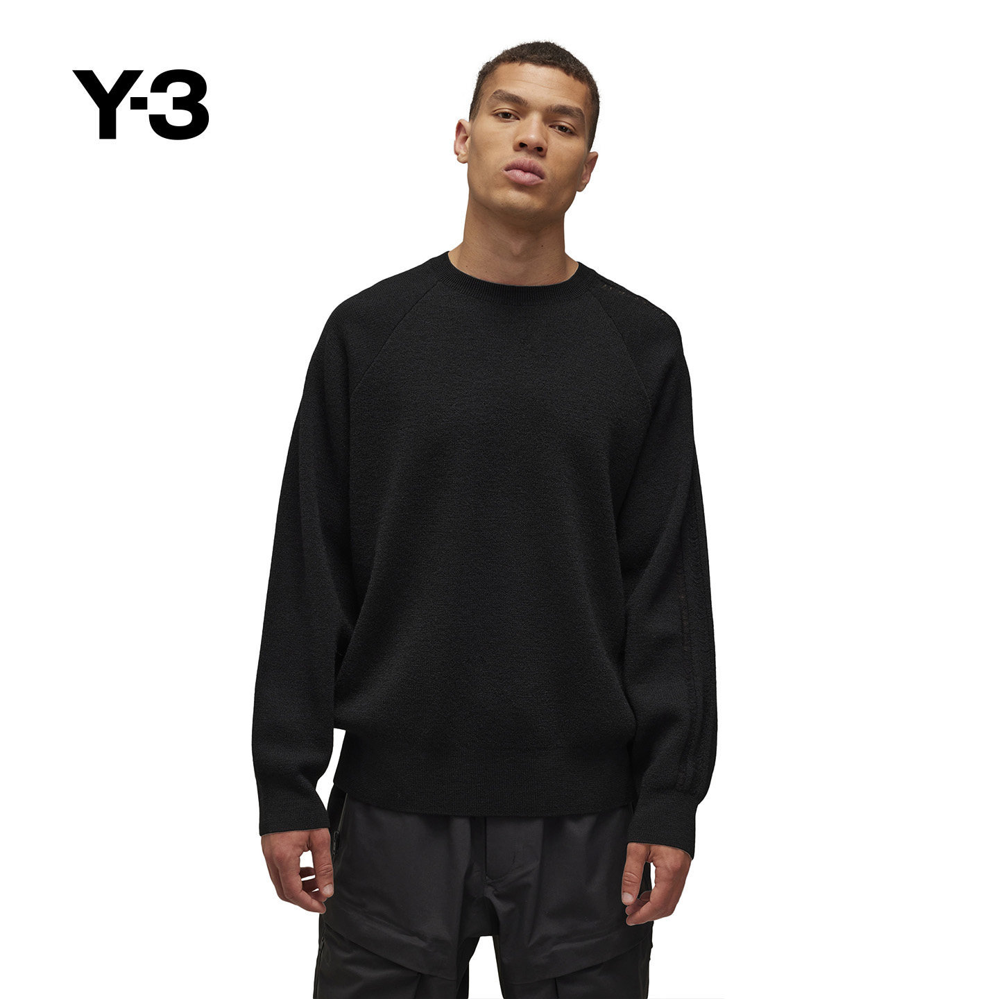 [抢先加购]Y-3/Y3山本耀司男女同款时尚休闲纯色卫衣IW7483