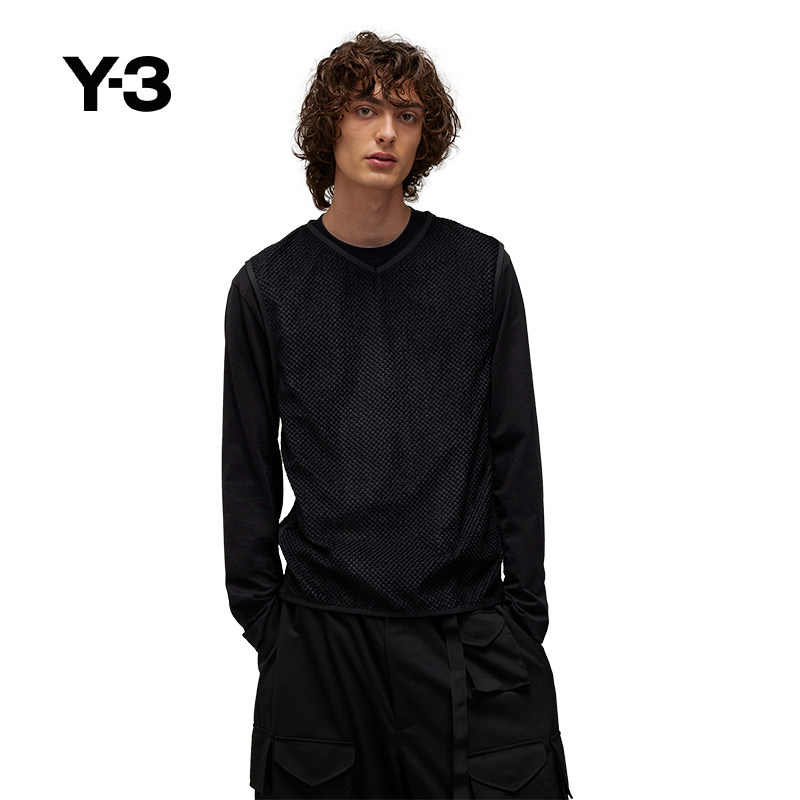 Y-3/Y3山本耀司春夏季男士休闲无袖透气运动薄款背心IW7501