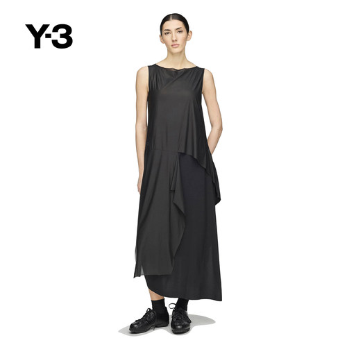 Y-3山本耀司夏季无袖连衣裙