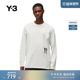 Y3山本耀司秋冬季 情侣款 休闲T恤logo印花长袖 IZ3121