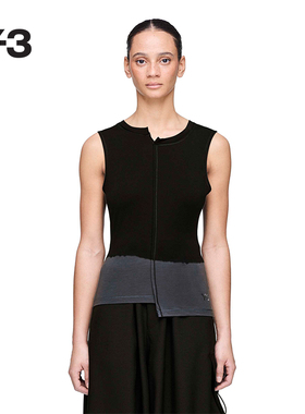 Y-3/Y3山本耀司2026春夏新品女士时尚撞色修身背心KF1088