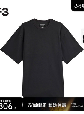 Y-3/Y3山本耀司春夏男士时尚休闲短袖T恤JX7279