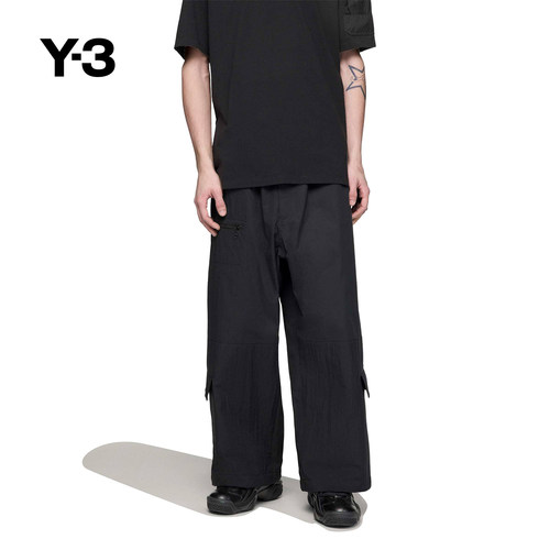 Y-3山本耀司男士宽松直筒裤