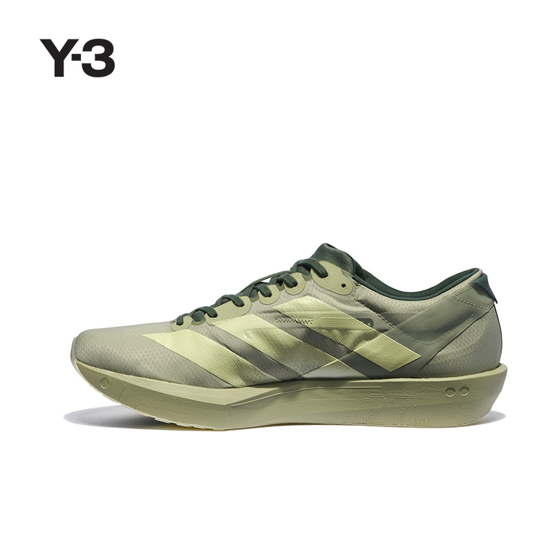 Y-3/Y3 山本耀司2025春夏新品时尚休闲男女同款绿色运动鞋JS3138