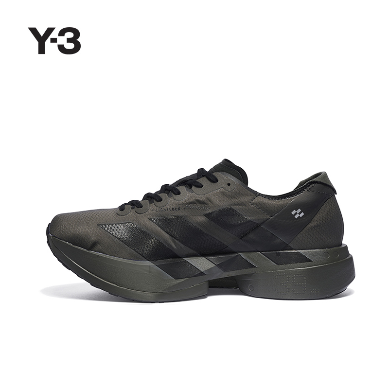 Y-3/Y3山本耀司2025春夏新品时尚休闲男女同款黑色运动鞋JS3155