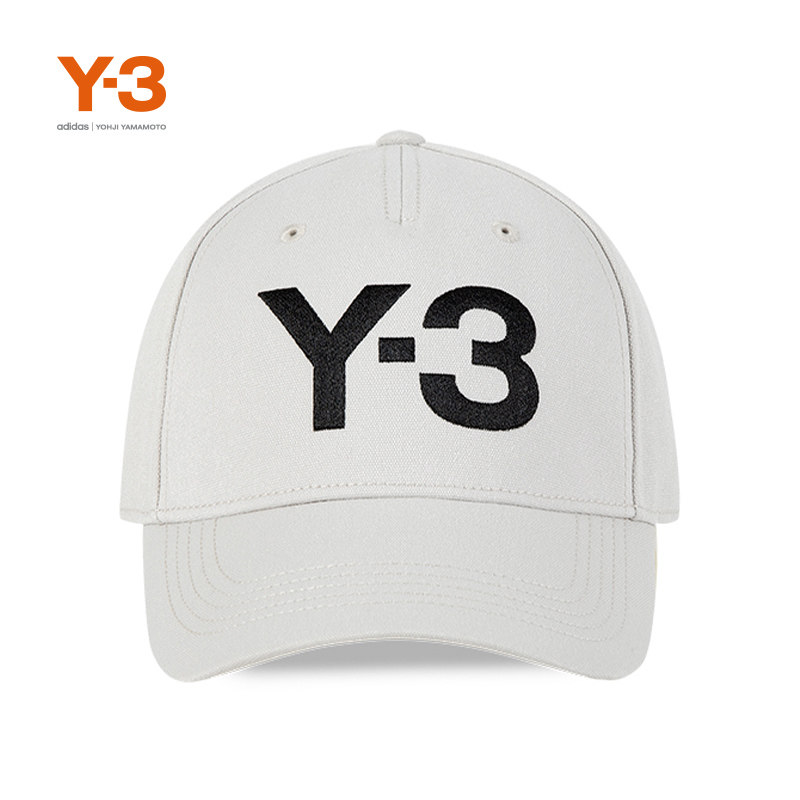 y-3/y3山本耀司夏季情侣款高顶休闲字母印花logo鸭舌帽子h62982