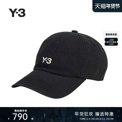 Y-3山本耀司春季新品棒球帽