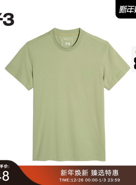 Y-3/Y3山本耀司2025春夏新品时尚休闲女士圆领短袖T恤JM7828