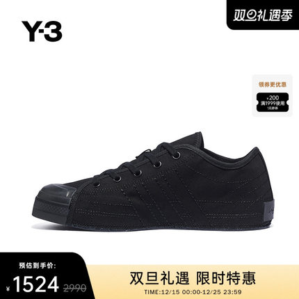 Y-3/Y3山本耀司2025秋季时尚帆布休闲鞋男女同款低帮JS0591