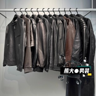 2025冬季 新款 F01 商场同款 皮衣 F08 太平鸟男装 F06 B1BDF4F07