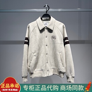 B2BCG1104太平鸟男装2026春季新款B2BCG1104M1宽松麂皮绒夹克1199