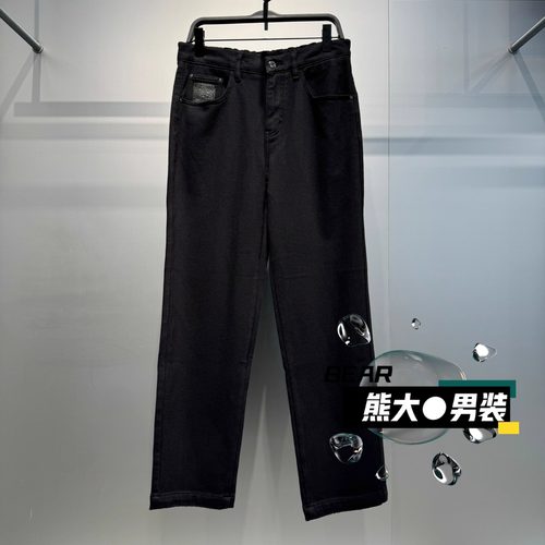B1HAF4407太平鸟男装5号牛仔裤