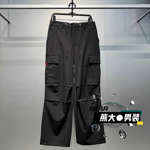 裤 B2GLG1159太平鸟男装 B2GLG1159J9宽松直筒工装 新款 699 2026春季