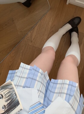 甜猫酱原创【知夏】正版jk格裙校供感JK半身裙女学院风日系百褶裙