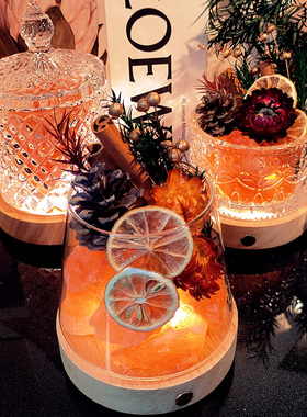 高级感无火香薰精油扩香石室内晶石持久香氛摆件女生卧室清新空气