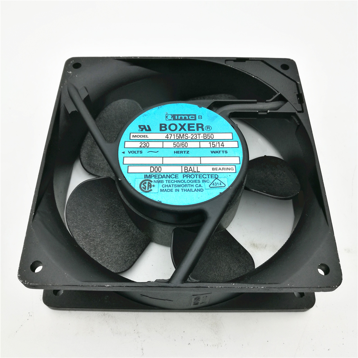 原装IMC BOXER 4715MS-23T-B50 AC230V 15/14W机柜 排气 铝框风扇