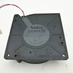 24V 涡轮风扇 Nidec 12cm 12032 0.36A 20V 20BS1 D12F 日本 原装