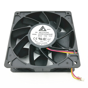 原装 台达 QFR1224GHE -CT31 24V 1.41A 12038 3线 高端设备 风扇