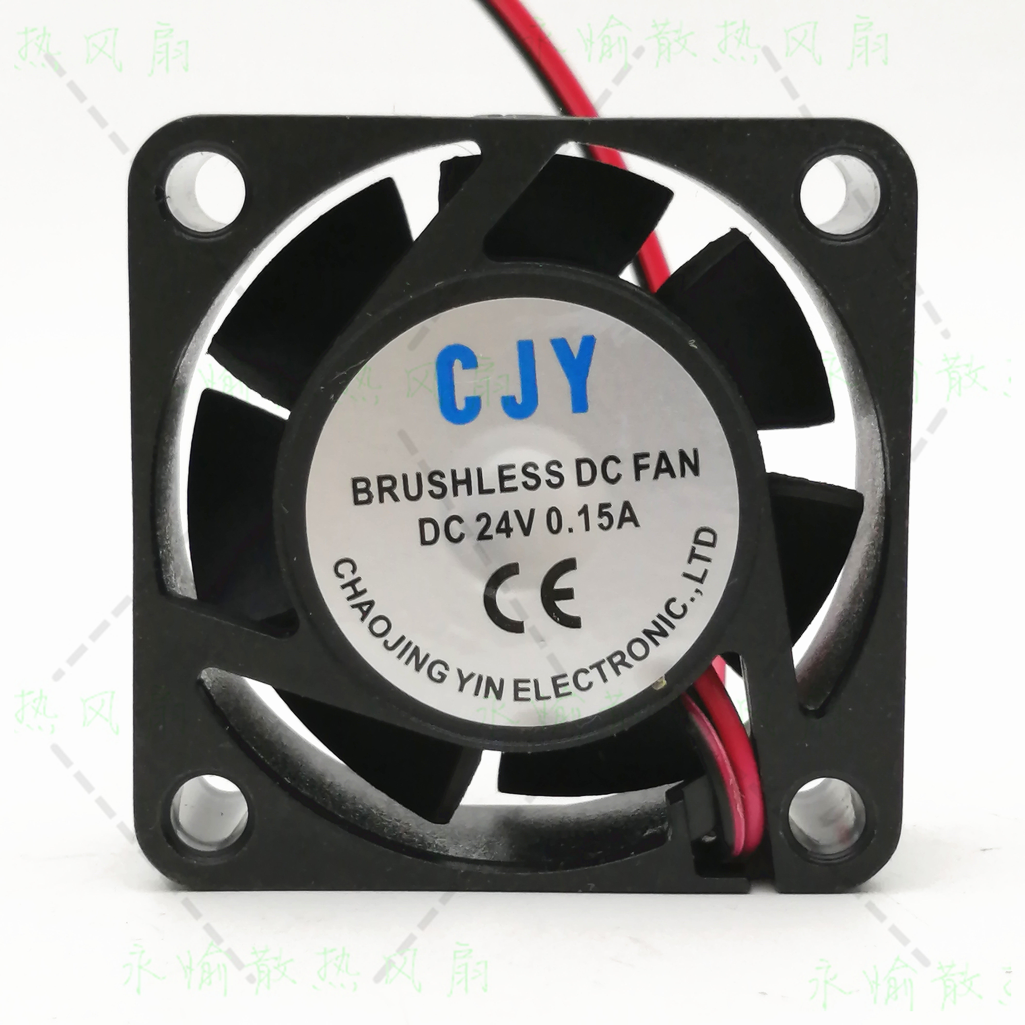 全新 4015 12V 24V 0.15A 4cm 风机变频器散热风扇大风量静音电源