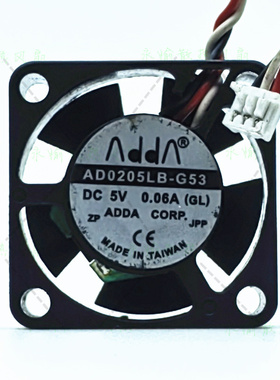 ADDA AD0205LB-G53 5V 0.06A 2510 2.5CM 硬盘笔记本散热风扇风机