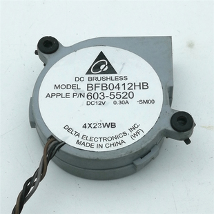 4515 4.5CM 12V 0.3A 散热风扇风机 台达 4线PWM BFB0412HB