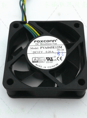 原装 FOXCONN PVA045E12M-P01-AE 12V 0.20A  4515 4线 散热风扇