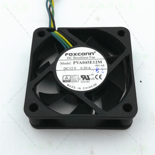 P01 4线 FOXCONN 散热风扇 4515 PVA045E12M 0.20A 原装 12V