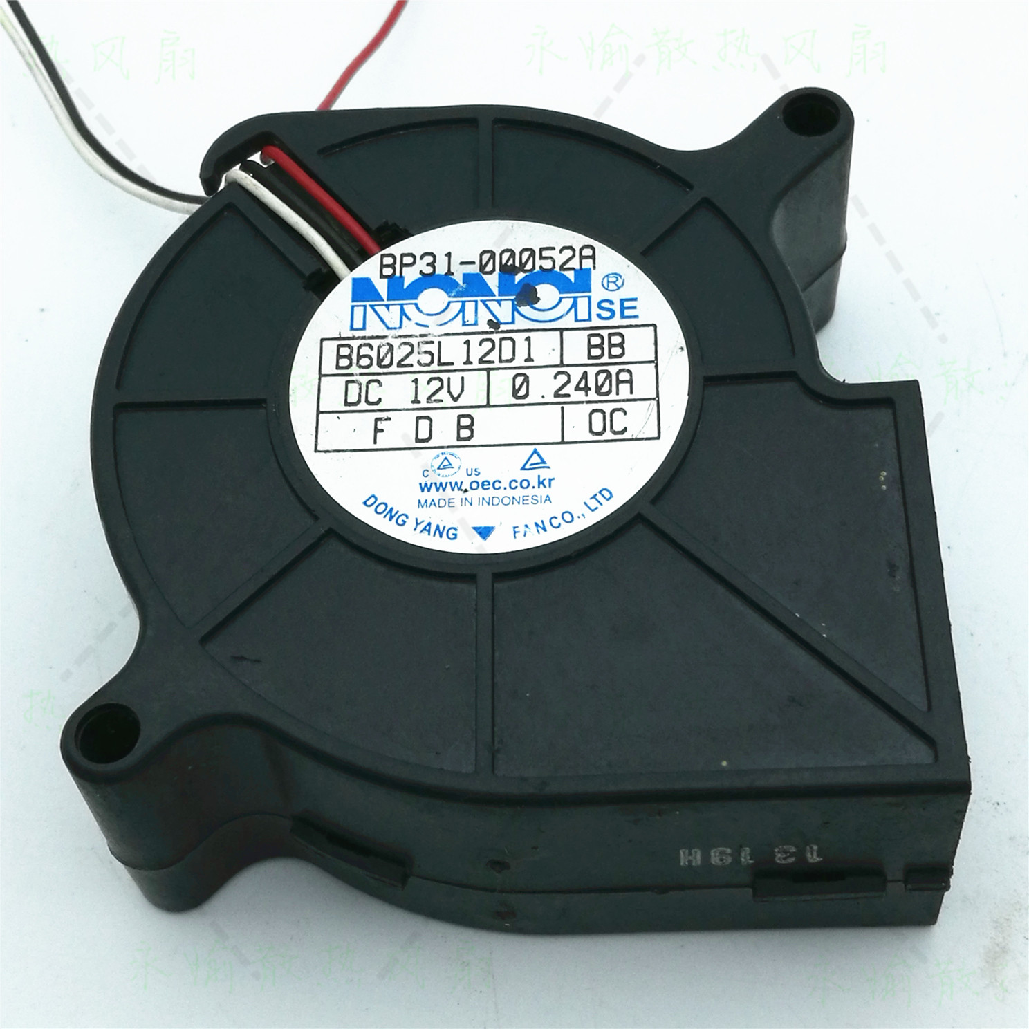 原装 NONOI B6025L12D1 BP31-00052A 12V 0.24A 6025 投影机风扇
