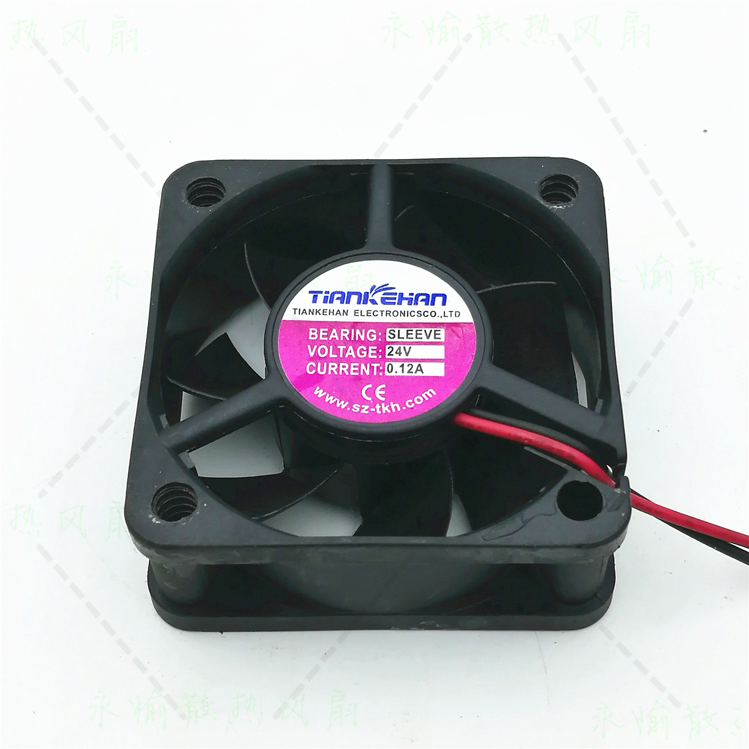 原装 TIANKEHAN SLEEVE 24V 0.12A 5020 5CM 2线 变频器 散热风扇