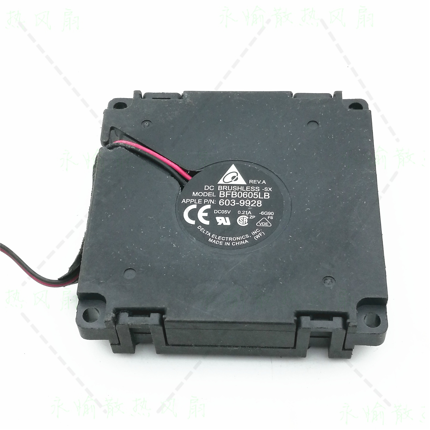 原装台达 BFB0605LB 5V 0.21A 6015 6cm P/N:603-9928 散热风扇
