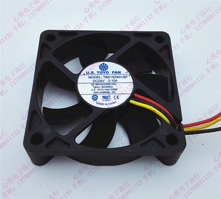 T601524H FAN散热风扇 DC24V 6015 全新 0.10A U.S.TOYO