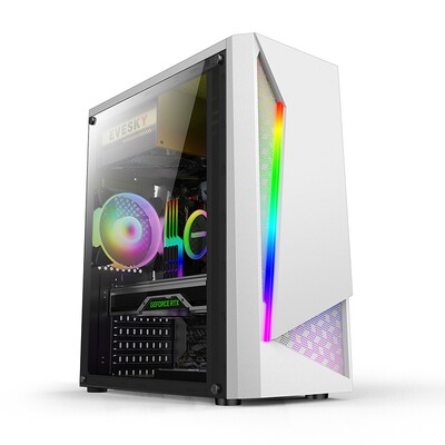 AMD游戏主机R55600RTX5060三角洲吃鸡LOL台式整机直播剪辑DIY电竞
