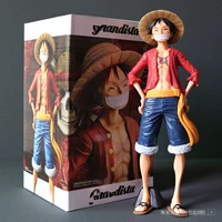 One Piece Hand Run Lufei Soron Ace Model Doll Anime Ngoại vi Quà tặng sinh nhật Cậu bé Yuan thứ hai Trang trí - Capsule Đồ chơi / Búp bê / BJD / Đồ chơi binh sĩ moo hinhf one piece